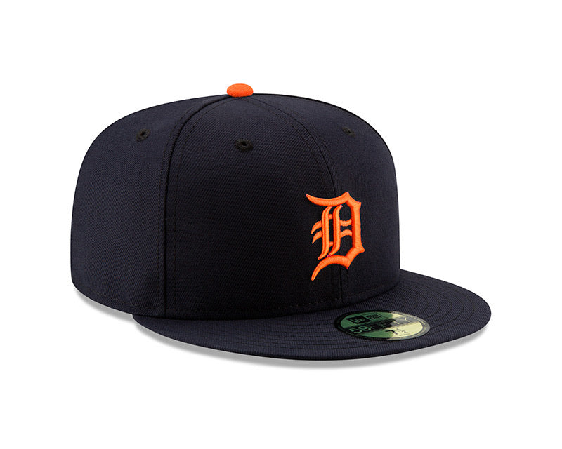 Men's Detroit Tigers New Era Black Team Low Profile 59FIFTY Fitted Hat