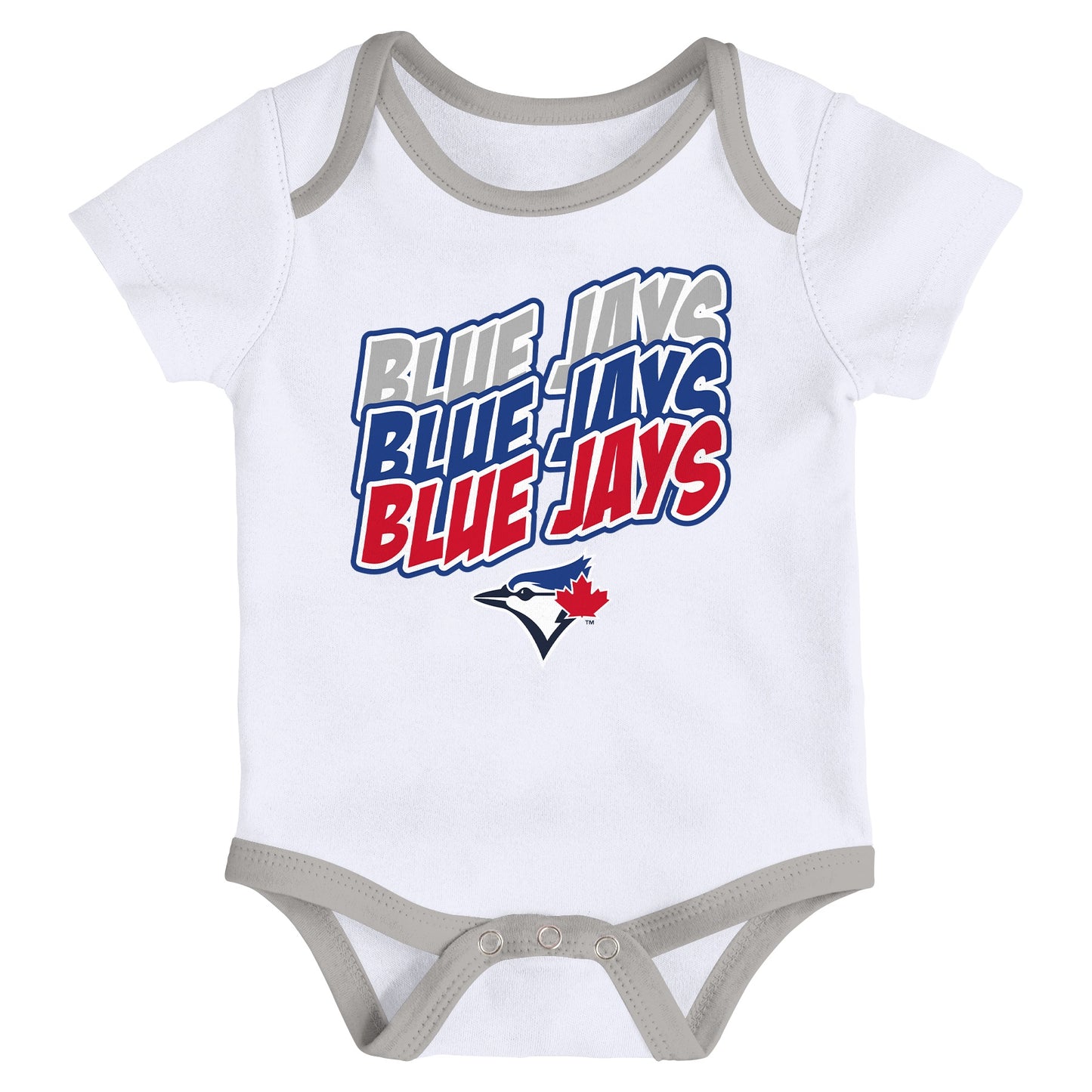 Infant Toronto Blue Jays Tie Dye/White Onesie 2-Pack Set - Pro League Sports Collectibles Inc.