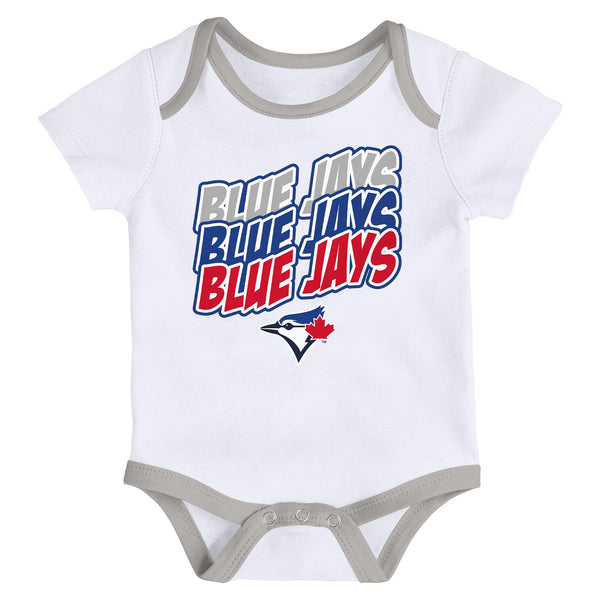 Infant Toronto Blue Jays Slug Romper Onesie 2 Pack Set - Pro