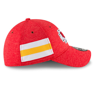 Kansas City Chiefs New Era 2018 On Field Sideline Home 39Thirty Flexfit Hat - Pro League Sports Collectibles Inc.