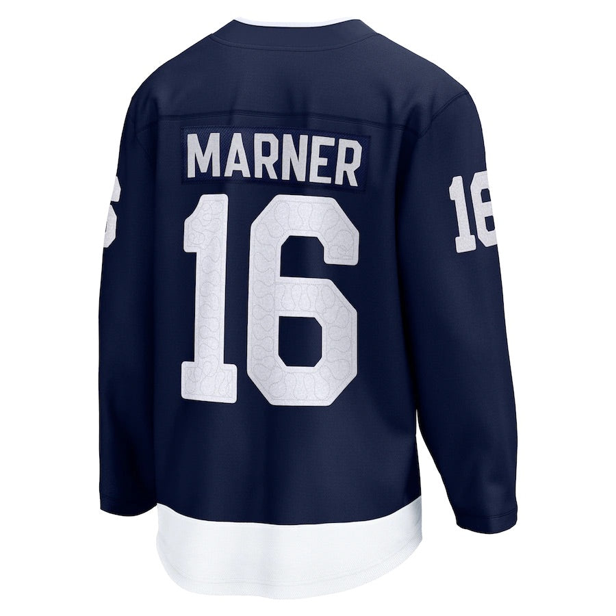Men's Fanatics Branded Mitchell Marner Black Toronto Maple Leafs Alternate Premier Breakaway Reversible Player Jersey