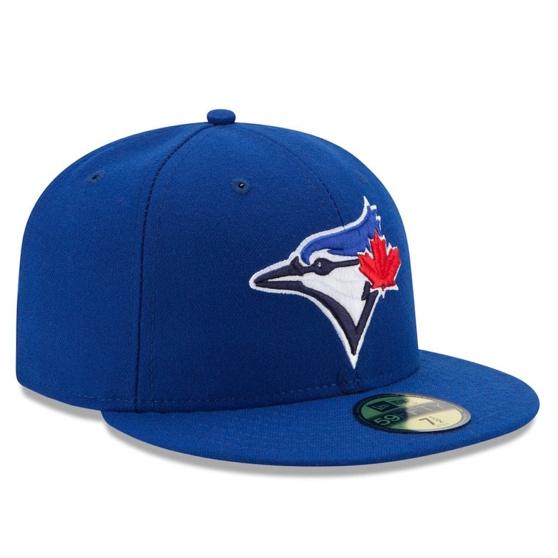 Toronto Blue Jays Official On-Field Game Authentic Collection New Era 59FIFTY Fitted Hat - Pro League Sports Collectibles Inc.