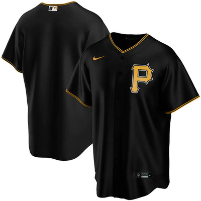 Pittsburgh Pirates Nike Black Alternate Replica Team Jersey - Pro League Sports Collectibles Inc.