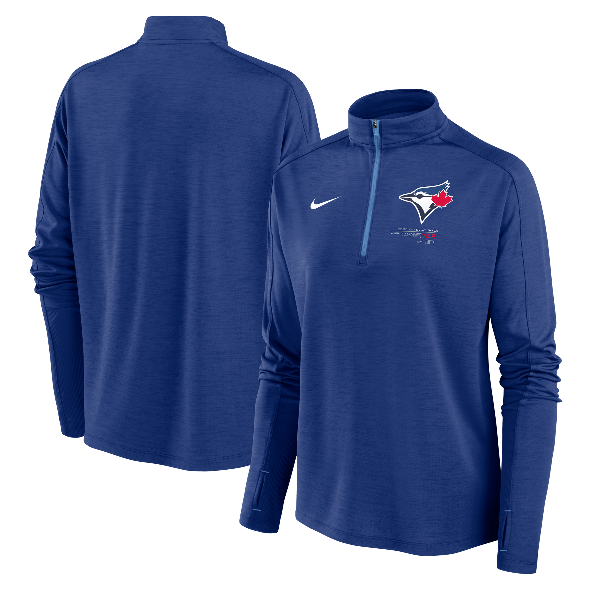 Nike blue long sleeve 2025 top