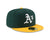 Oakland A's New Era Green/Yellow Authentic Collection On-Field Home 59FIFTY Fitted Hat