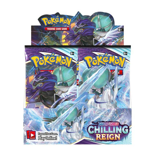 Pokémon TCG: Sword & Shield Chilling Reign Booster Box - Pro League Sports Collectibles Inc.