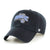 Orlando Magic Black NBA 47 Brand Clean Up Adjustable Buckle Back Hat