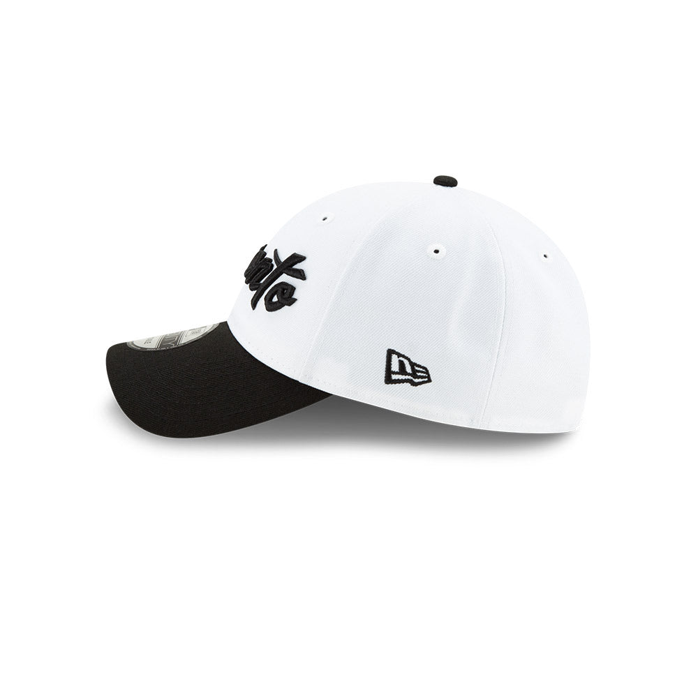 Earned Not Given Toronto Raptors 9Twenty Holiday Edition CS19 White/Black New Era Adjustable - Pro League Sports Collectibles Inc.