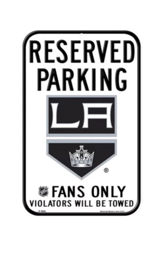 Los Angeles Kings WinCraft Reserved Parking Fan Sign - Pro League Sports Collectibles Inc.