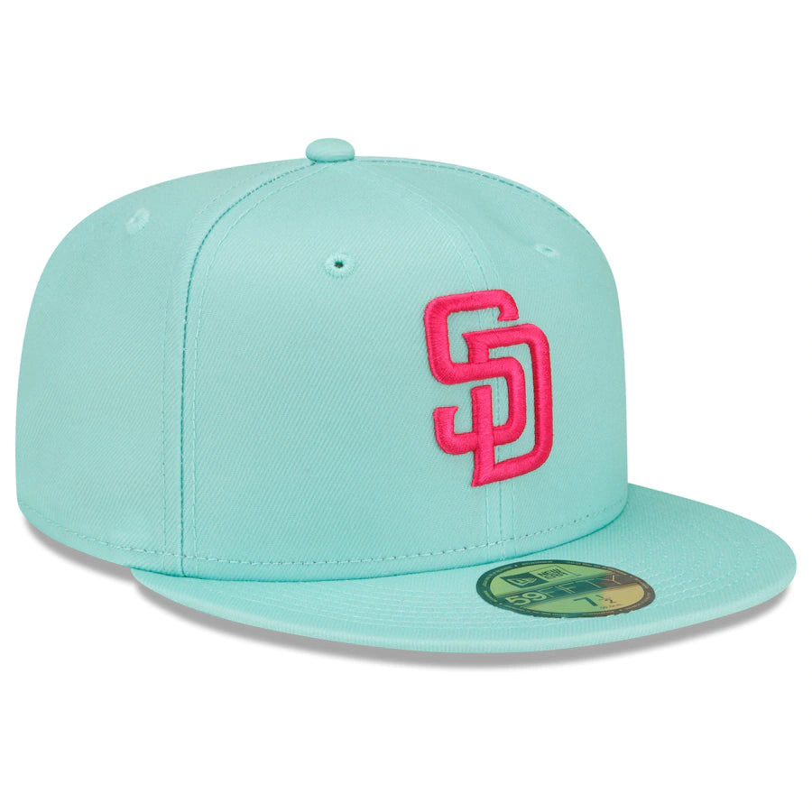 San Diego Padres New Era Mint 2022 City Connect Authentic Collection On-Field 59FIFTY Fitted Hat - Pro League Sports Collectibles Inc.