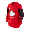 Team Canada Official 2018 Nike Olympic Replica Red - Pro League Sports Collectibles Inc.