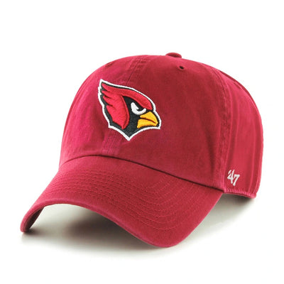 Arizona Cardinals Maroon Clean Up '47 Brand Adjustable Hat - Pro League Sports Collectibles Inc.