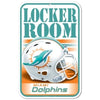 Miami Dolphins WinCraft Locker Room Sign - Pro League Sports Collectibles Inc.