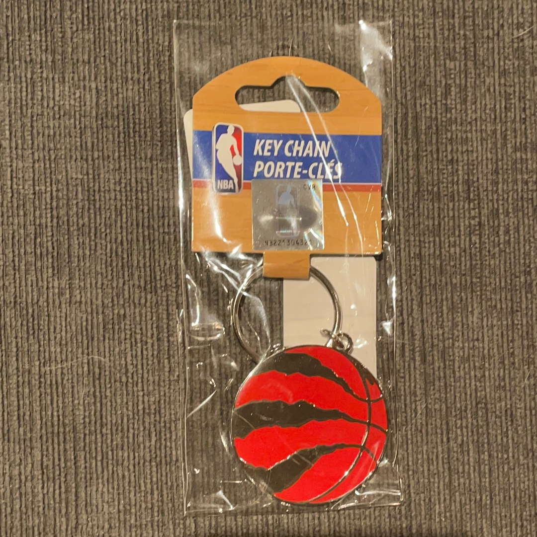 Toronto Raptors Red Ball Logo Keychain - Proleaguesports.ca – Pro ...