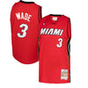 Dwyane Wade Miami Heat Mitchell & Ness 2005-06 Hardwood Classics Swingman Jersey - Red - Pro League Sports Collectibles Inc.