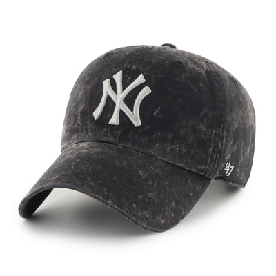 New York Yankees Black Gamut Clean Up '47 Brand Adjustable Hat - Pro League Sports Collectibles Inc.