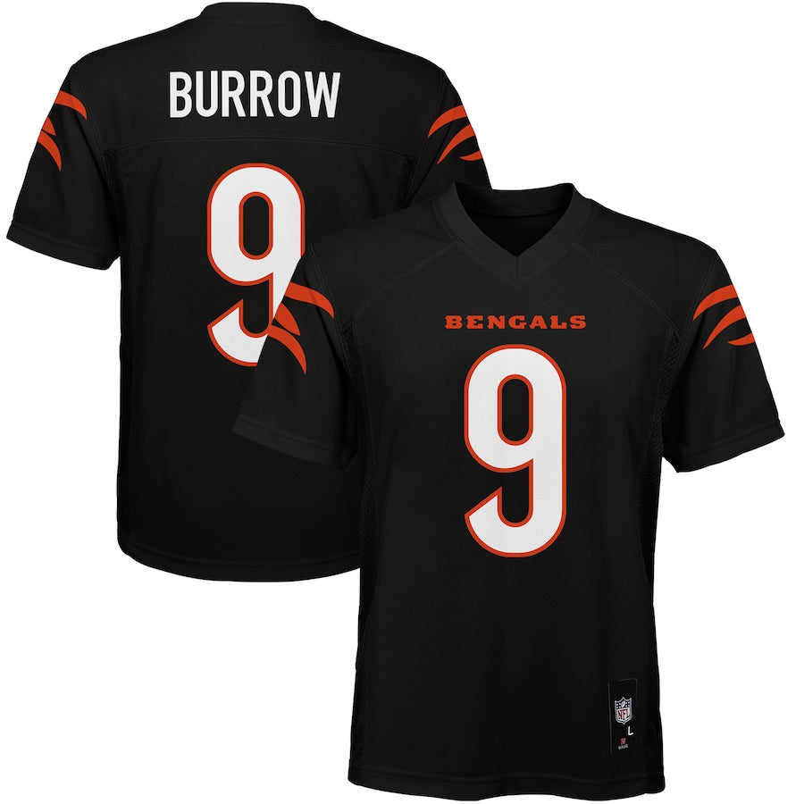 Child Joe Burrow Black Cincinnati Bengals Nike - Game Jersey - Pro League Sports Collectibles Inc.