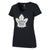 Women’s Toronto Maple Leafs 47 Brand Navy Logo T-Shirt