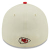 Kansas City Chiefs 2022 Sideline New Era Cream/Red - 39THIRTY 2-Tone Flex Hat - Pro League Sports Collectibles Inc.