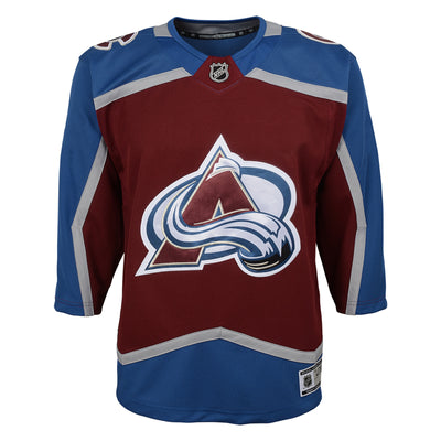 Youth Colorado Avalanche Burgundy Home Replica Jersey - Pro League Sports Collectibles Inc.