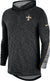 New Orleans Saints Nike Sideline Line of Scrimmage Performance - Long Sleeve Hoodie T-Shirt