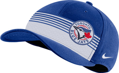Toronto Blue Jays Nike classic 99 striped flex fit hat - Pro League Sports Collectibles Inc.