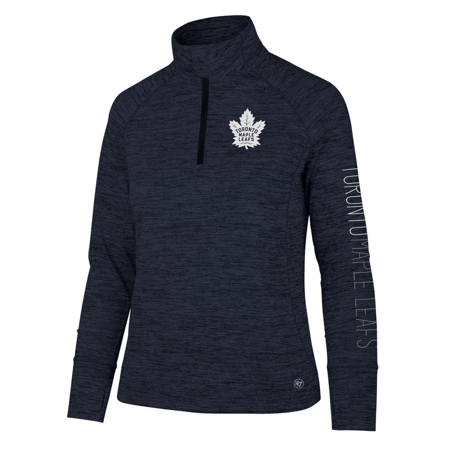 Men's adidas Navy Toronto Maple Leafs Skate Lace AEROREADY Pullover Hoodie