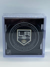 NHL LA Kings 50th Anniversary Official Game Puck - Pro League Sports Collectibles Inc.