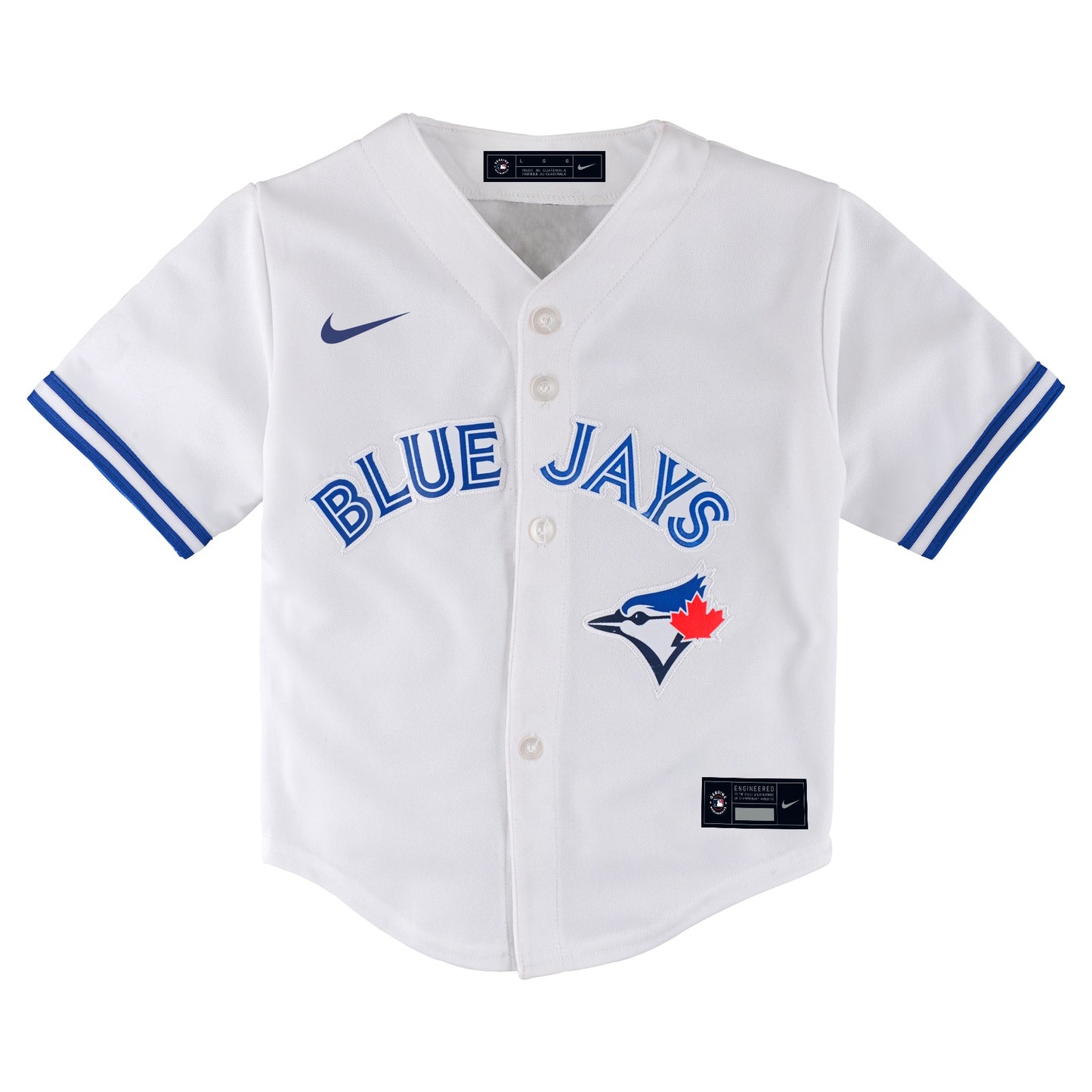 Toddler Toronto Blue Jays Nike White Replica Team Jersey - Pro League Sports Collectibles Inc.