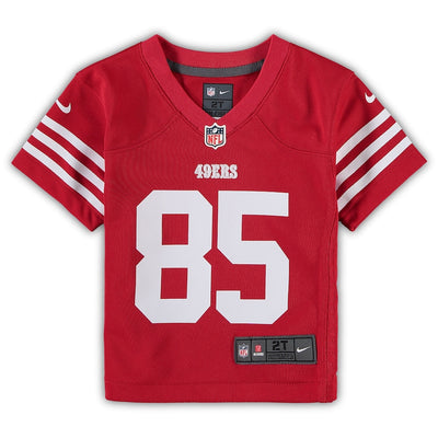 Child George Kittle Red San Francisco 49ers Nike - Game Jersey - Pro League Sports Collectibles Inc.