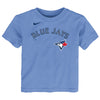 Toddler Toronto Blue Jays Bo Bichette #11 Nike Powder Blue Horizon Name & Number T-Shirt - Pro League Sports Collectibles Inc.