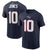New England Patriots Mac 1st Round Draft Pick Jones Name & Number T-Shirt - Blue