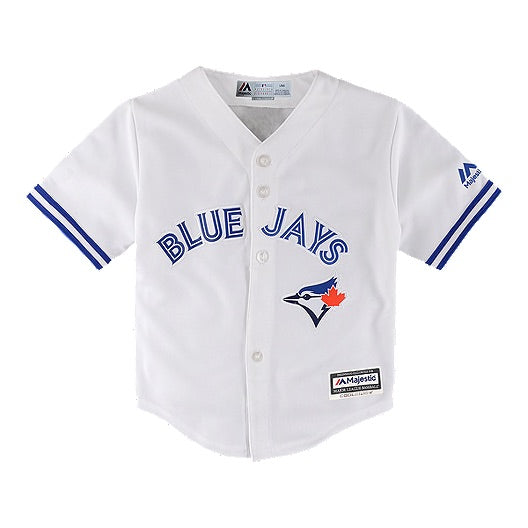 Toronto Blue Jays Majestic Cooperstown Collection Cool Base White Repl -  Pro League Sports Collectibles Inc.