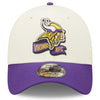 Minnesota Vikings 2022 Sideline New Era Cream/Purple - 39THIRTY 2-Tone Flex Hat - Pro League Sports Collectibles Inc.
