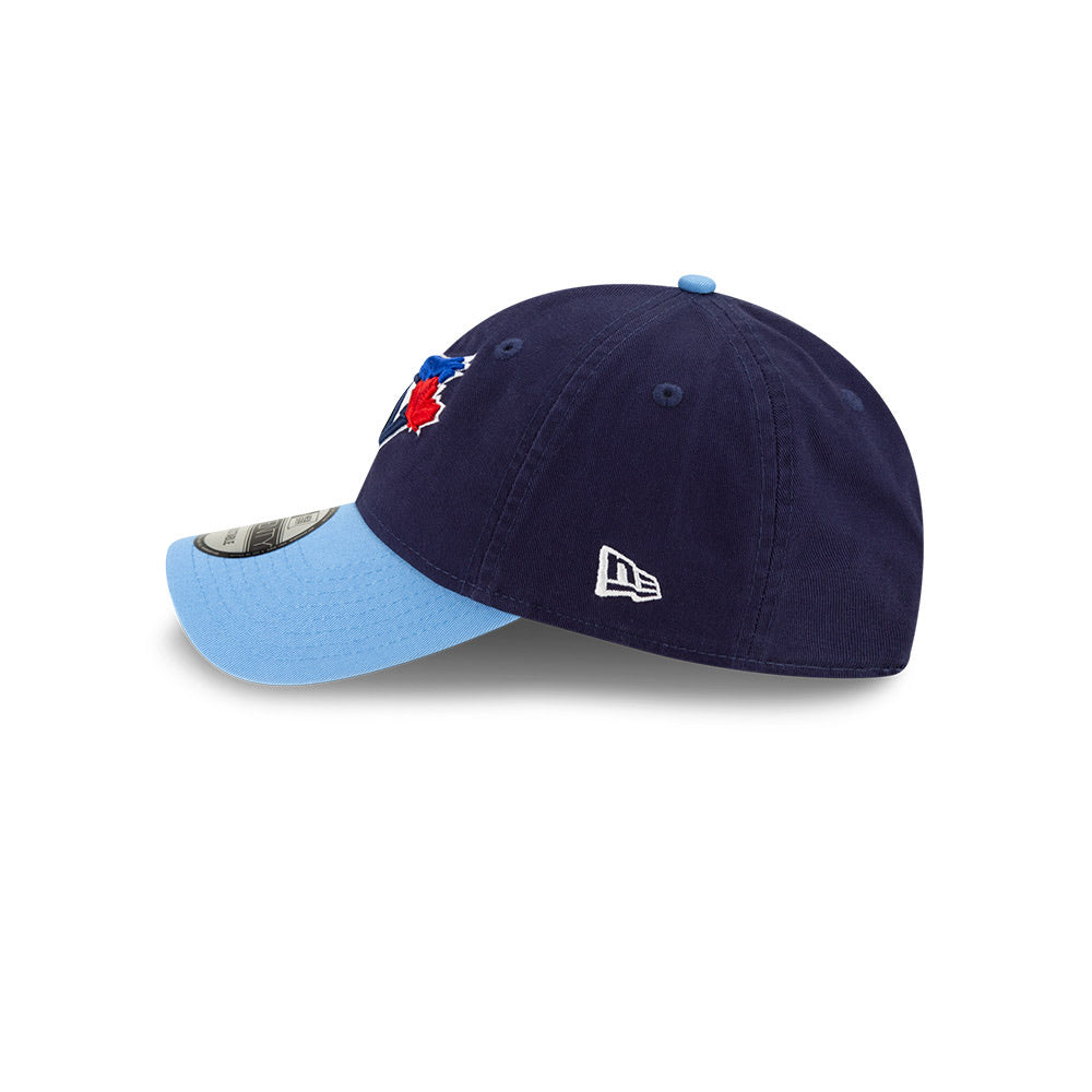 Men's New Era Toronto Blue Jays Core Classic 9TWENTY Alternate Dark Blue  Adjustable Cap with Light Blue Visor