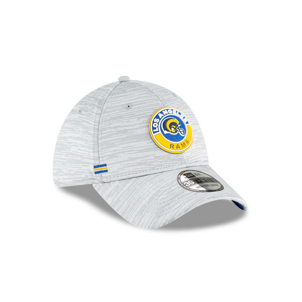 Los Angeles Rams Official NFL 2020 Fall Sideline 39Thirty Stretch Fit Hat - Pro League Sports Collectibles Inc.