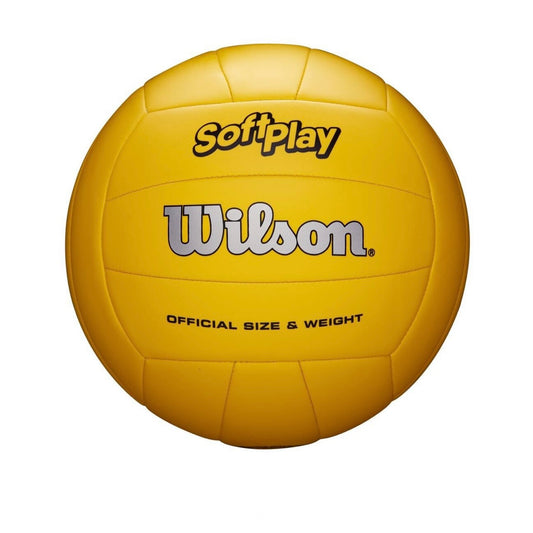 Wilson Soft Play Volleyball - Yellow - Pro League Sports Collectibles Inc.