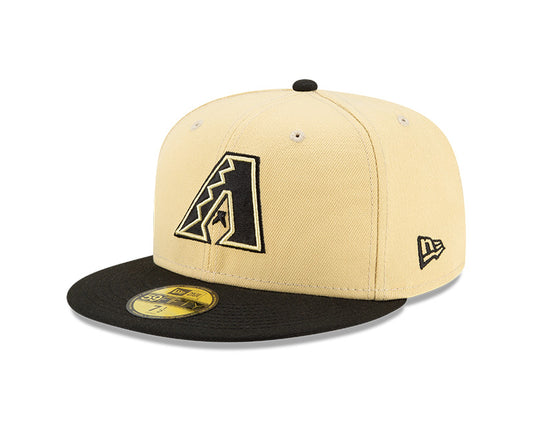 Arizona Diamondbacks New Era Gold/Black 2021 City Connect Authentic Collection On-Field 59FIFTY Fitted Hat - Pro League Sports Collectibles Inc.