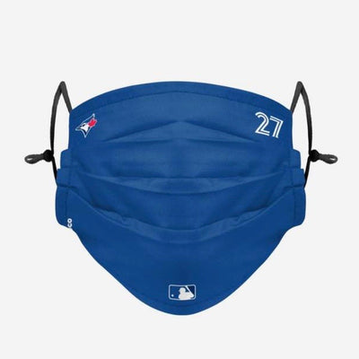 Vladimir Guerrero Jr. #27 Toronto Blue Jays On-Field Game Day Face Cover - Pro League Sports Collectibles Inc.