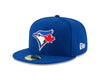 Toronto Blue Jays Official On-Field Post Season 2020 Playoffs New Era 59FIFTY Fitted Hat - Pro League Sports Collectibles Inc.