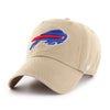 Buffalo Bills Khaki Clean Up '47 Brand Adjustable Hat - Pro League Sports Collectibles Inc.