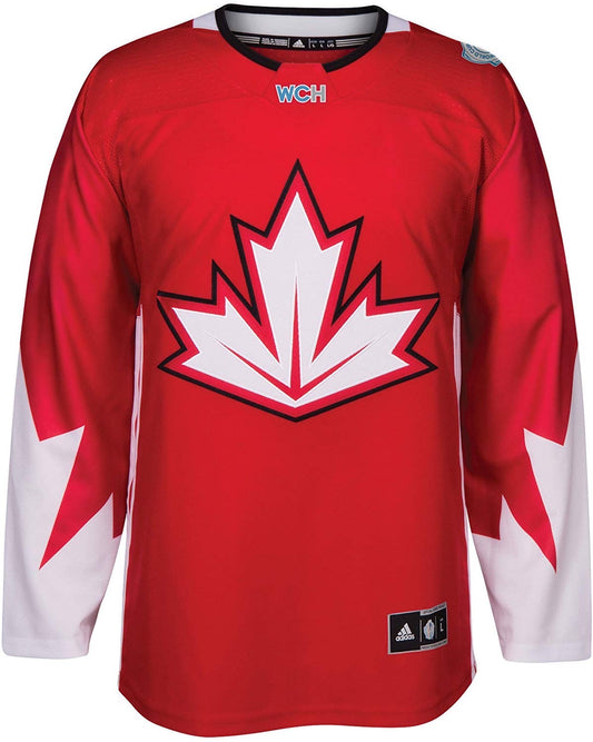 Team Canada 2016 World Cup of Hockey Adidas Premier Red Jersey - Pro League Sports Collectibles Inc.