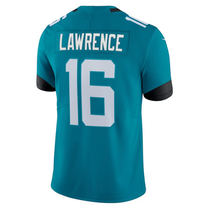 Trevor Lawrence Jacksonville Jaguars Teal Nike Vapor Limited Jersey - Pro League Sports Collectibles Inc.