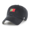Portugal National Team World Cup Black 47 Brand Clean Up Adjustable Hat - Pro League Sports Collectibles Inc.