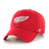 Detroit Red Wings Red Clean Up '47 Brand Adjustable Hat - Pro League Sports Collectibles Inc.