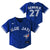 Toddler Toronto Blue Jays Guerrero Jr. #27 Nike Royal Blue Replica Team Jersey