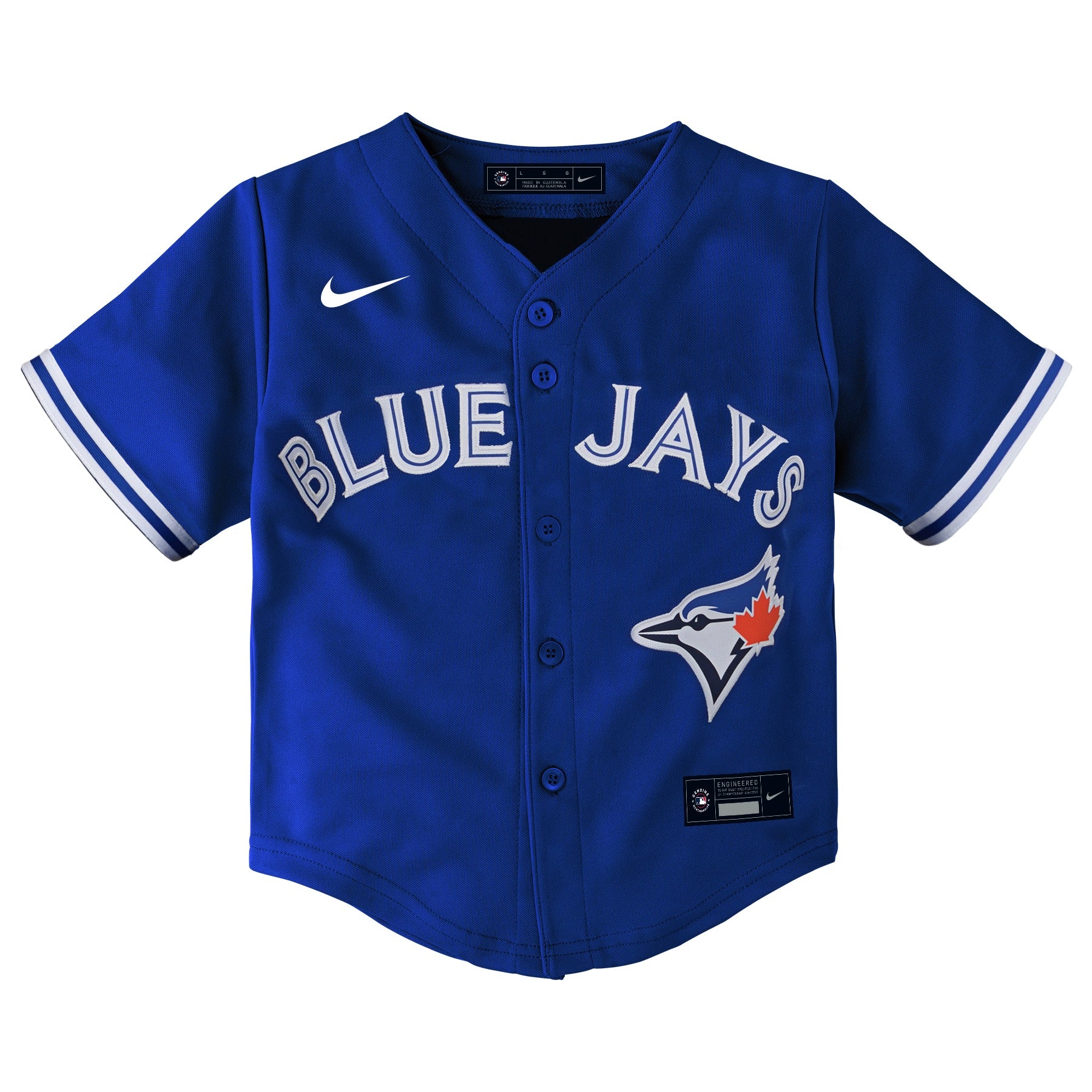 Toronto Blue Jays Nike Official Replica Home Jersey - Mens with Bichette 11  printing