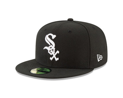 Chicago White Sox New Era Black Authentic Collection On-Field Home 59FIFTY Fitted Hat - Pro League Sports Collectibles Inc.