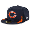 Chicago Bears New Era 2021 Sideline Home 9Fifty Snapback Hat - Pro League Sports Collectibles Inc.