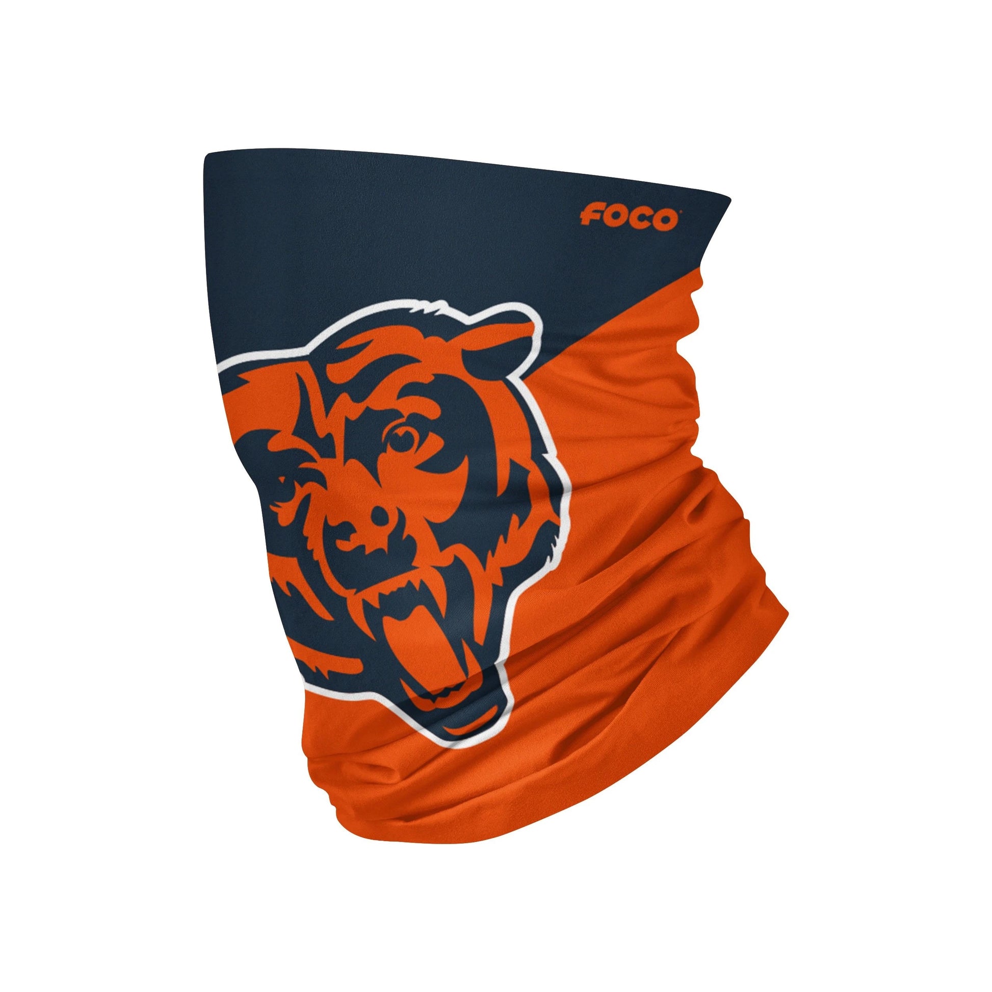 Chicago Bears Big Logo FOCO NFL Face Mask Gaiter Scarf - Pro League Sports Collectibles Inc.